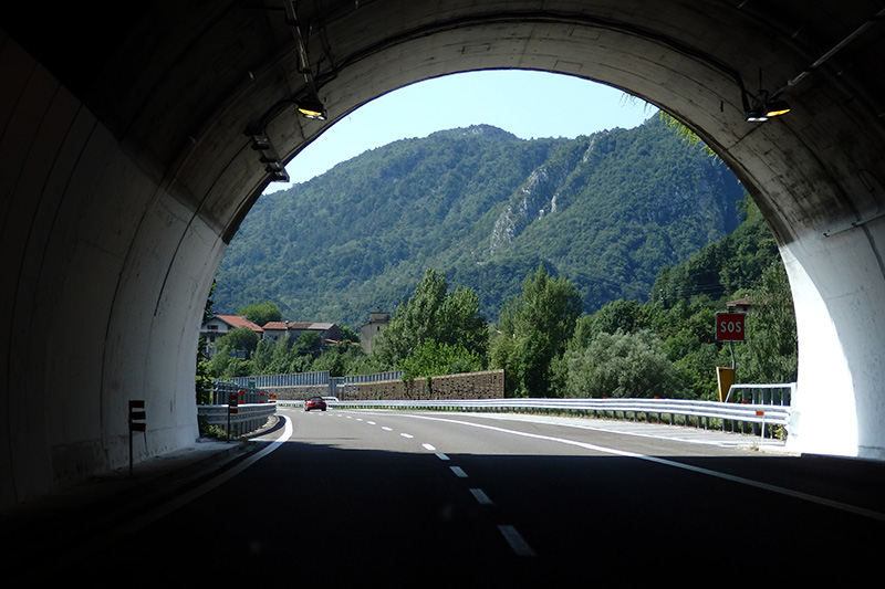 Licht am Ende des Tunnels. Foto: Claudia Wullhorst