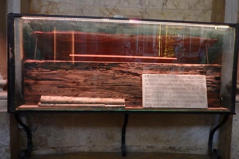 Sarg des Hl. Antonius in der Antoniusbasilika in Padua.