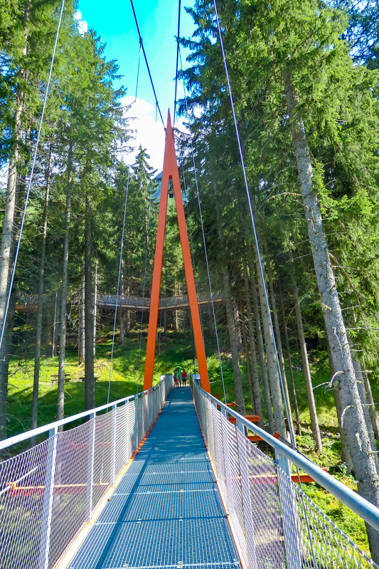 Golden Gate im Talschluss.